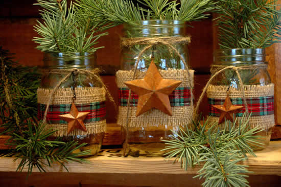 decorated christmas jars 7