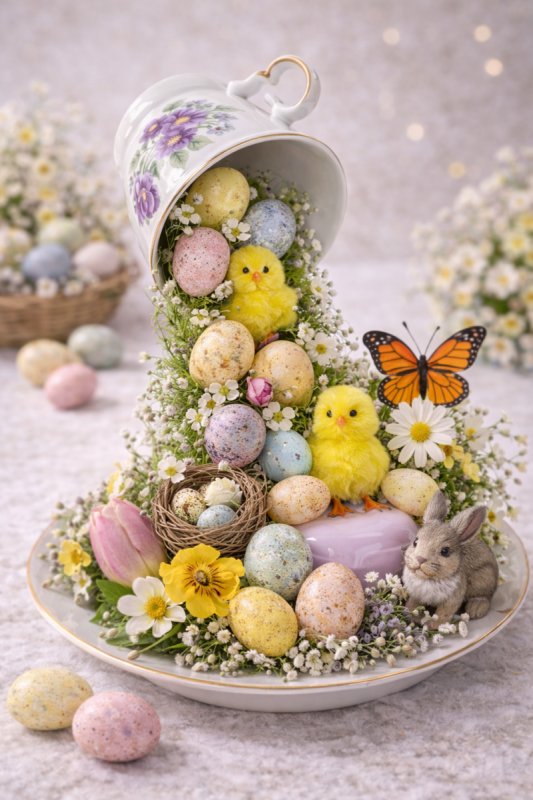 decorated easter mug 3 scaled