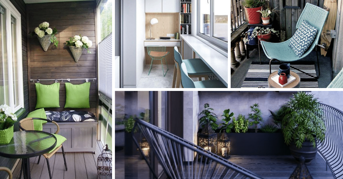 20+ Inspiration for decorating small balconies