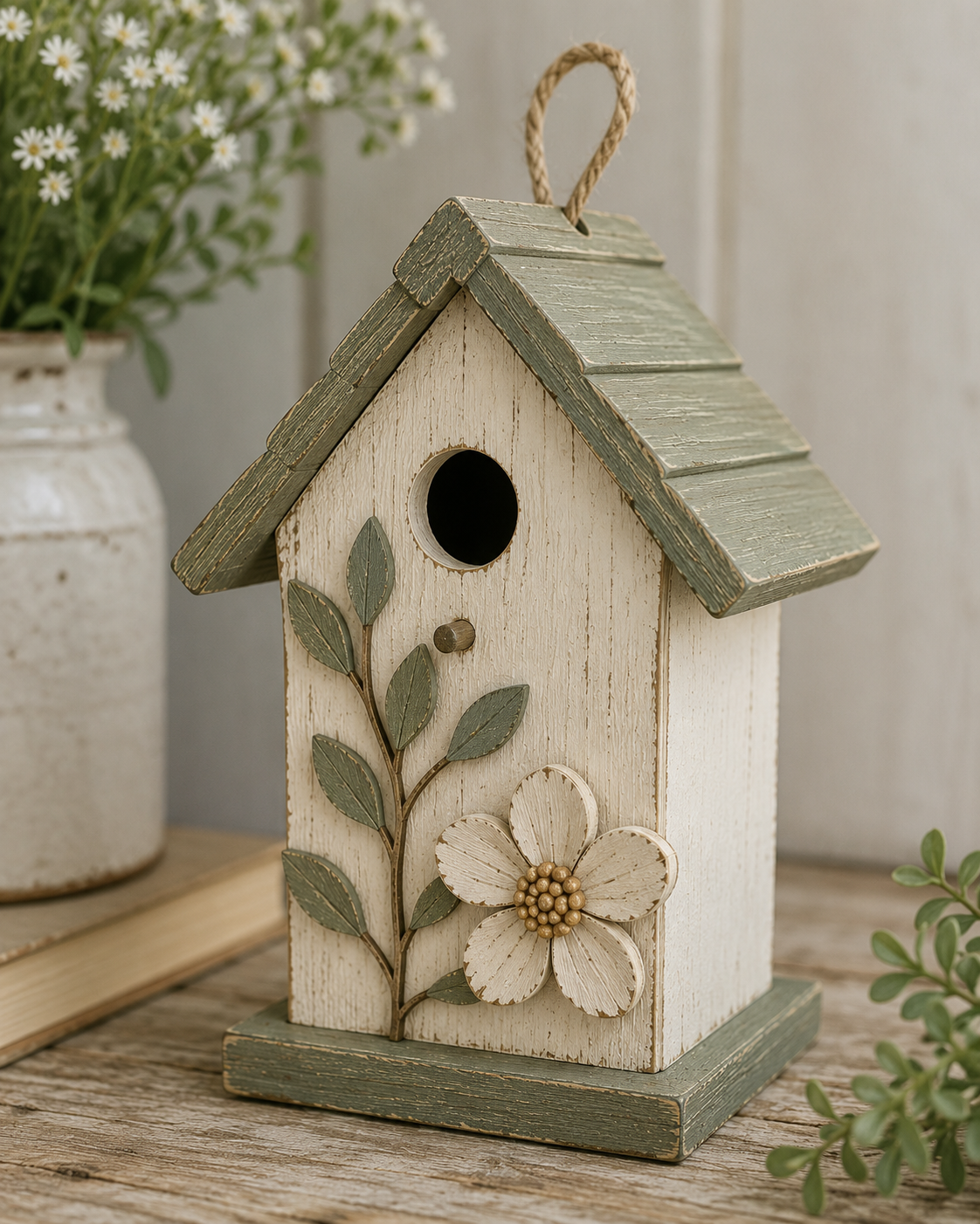 Beautiful Decorative Elements for the Home Made with Wood and Paint decorative elements for the home made with wood and paint 1