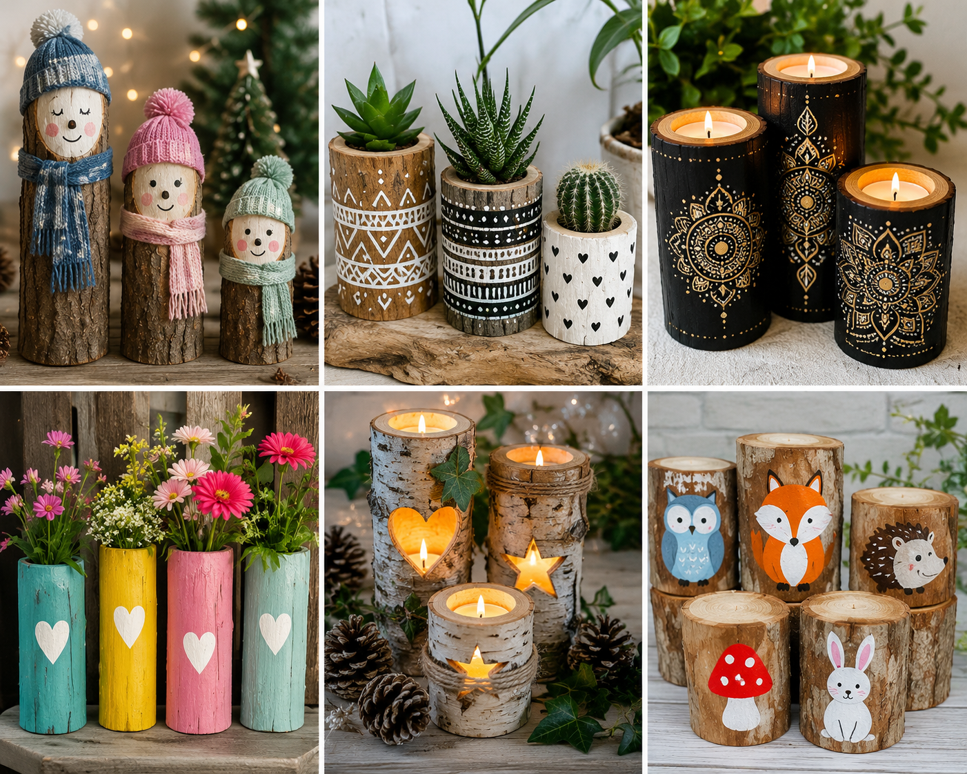 Beautiful Decorative Elements for the Home Made with Wood and Paint Beautiful Decorative Elements for the Home Made with Wood and Paint decorative elements for the home made with wood and paint 8