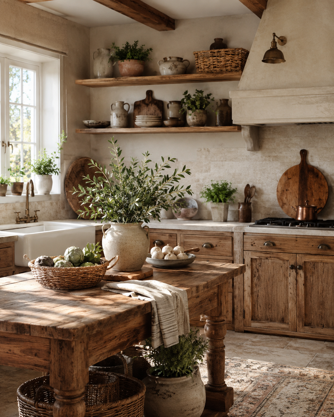 Decorative Ideas to Give Your Kitchen a Rustic Touch decorative ideas to give your kitchen a rustic touch 1