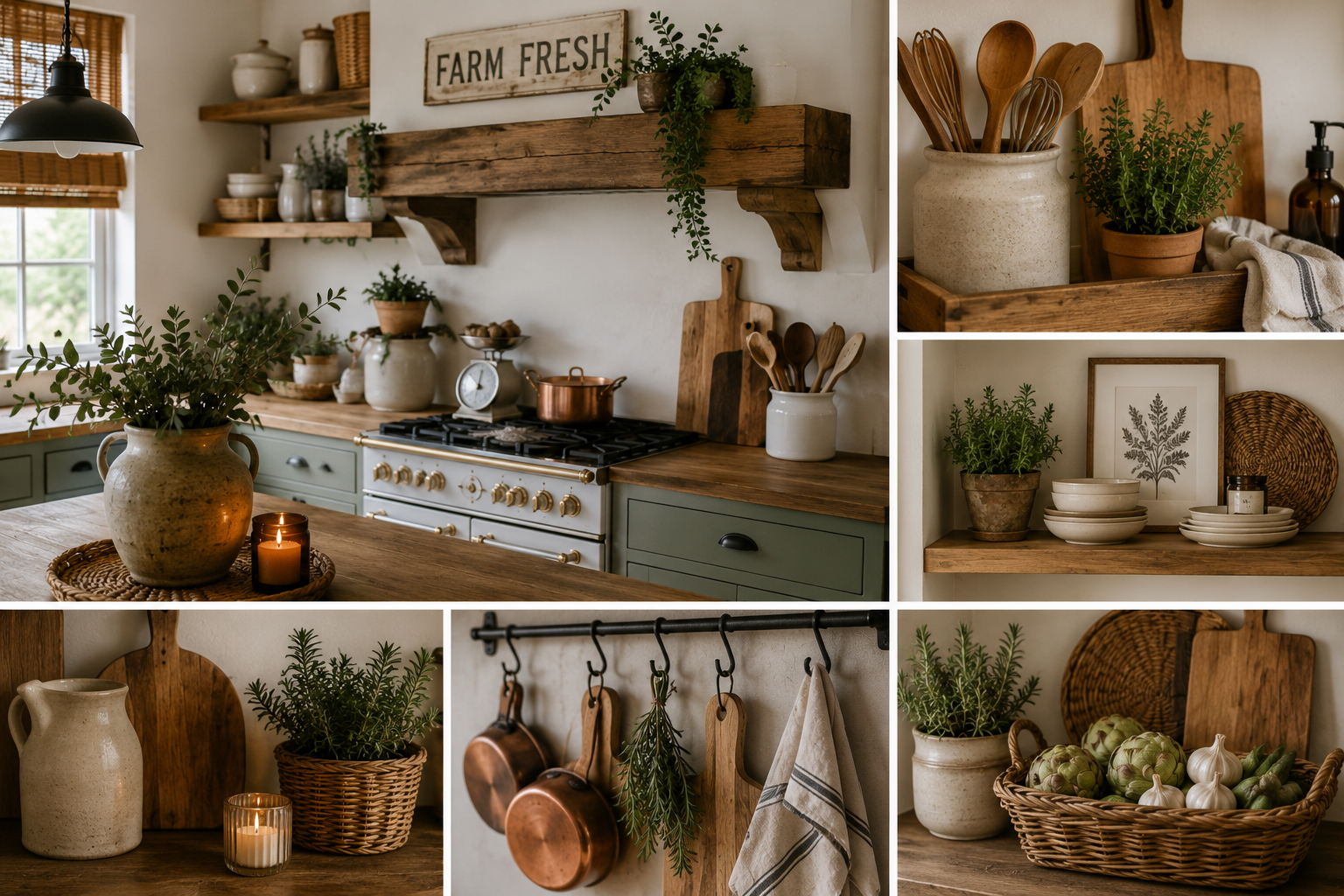 Decorative Ideas to Give Your Kitchen a Rustic Touch Decorative Ideas to Give Your Kitchen a Rustic Touch decorative ideas to give your kitchen a rustic touch 2