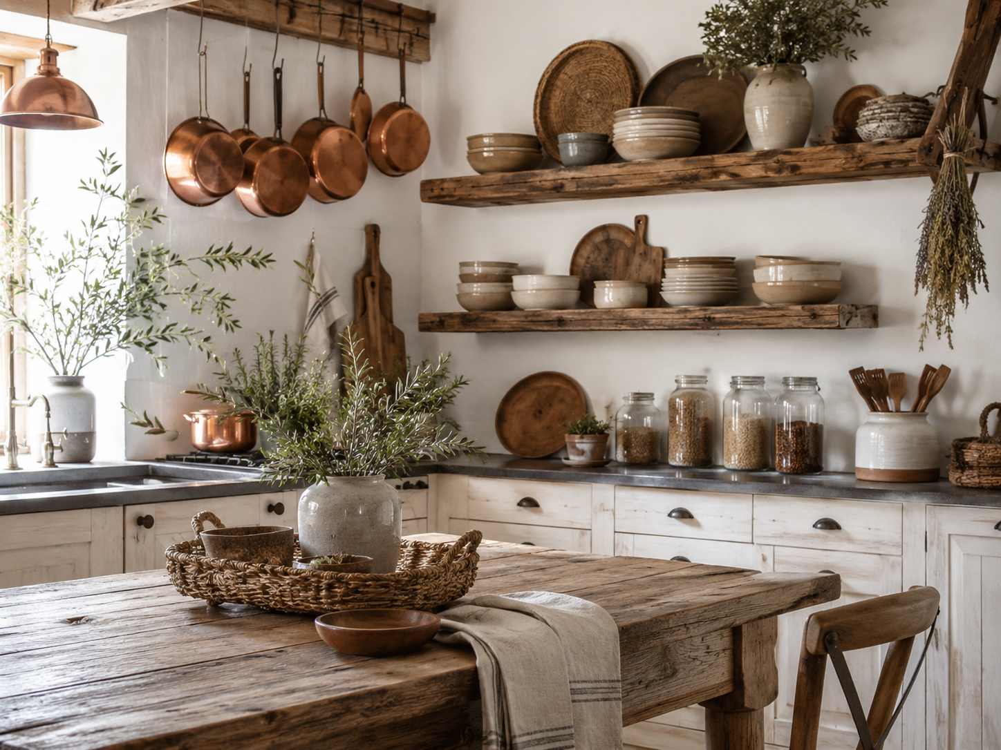 Decorative Ideas to Give Your Kitchen a Rustic Touch decorative ideas to give your kitchen a rustic touch 5