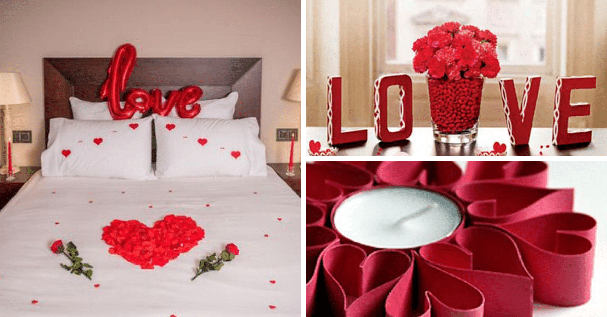 20 diy decorating ideas for Valentine’s Day