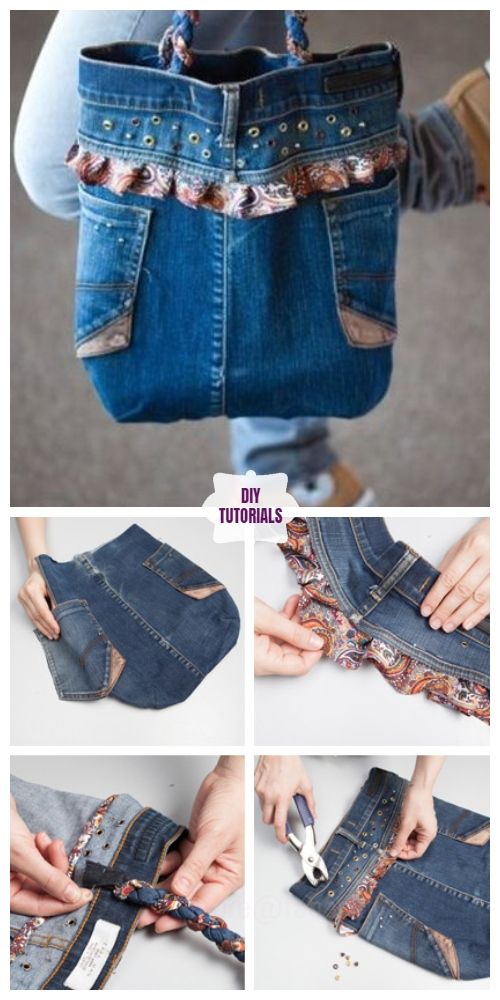 diy jeans bags tutorials 3 1