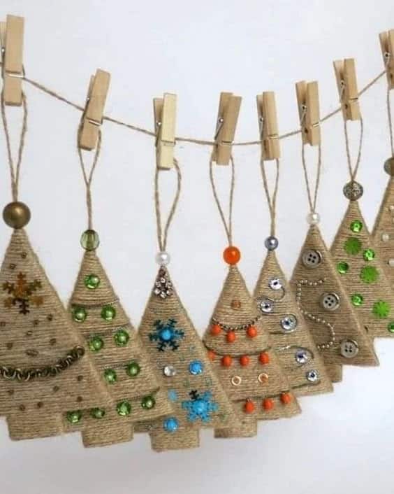 diy jute craft christmas decorations 4