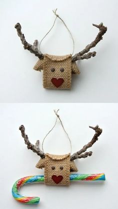 diy jute craft christmas decorations 5