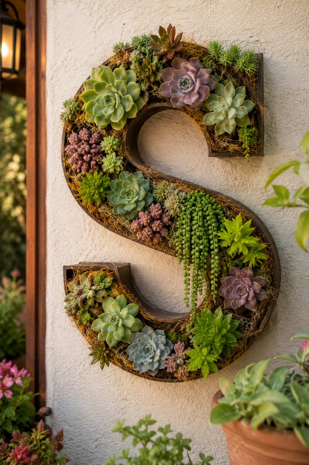 Stunning DIY Monogram Planter Ideas Everyone Will Love diy monogram planter ideas 4
