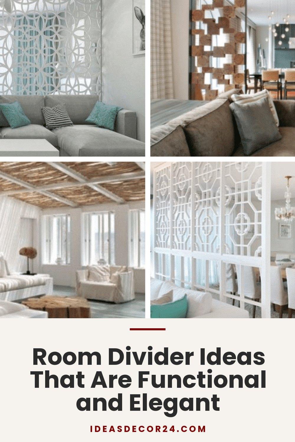 Room Divider Ideas That Are Functional and Elegant