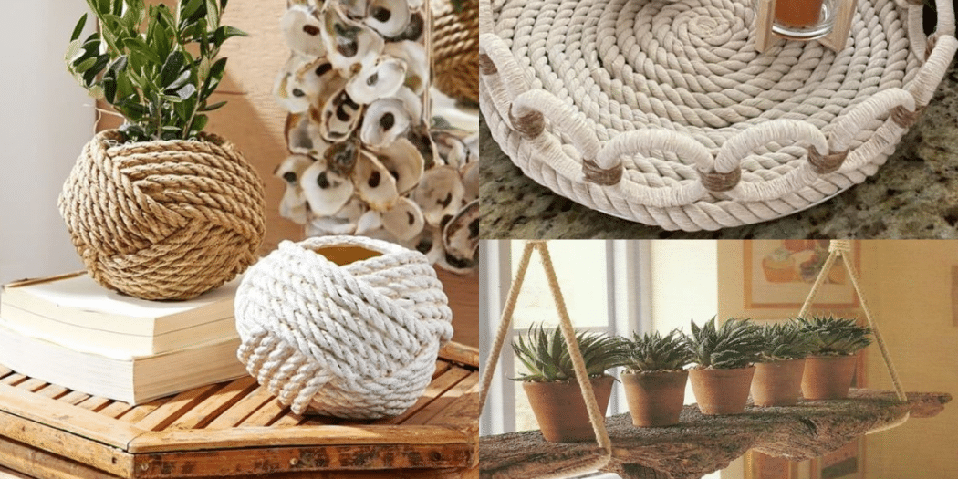 Easy DIY Rope Projects For Your Home