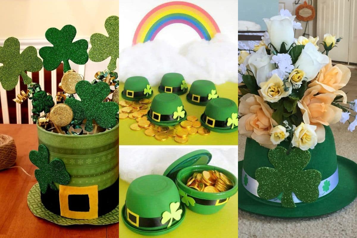 diy st patricks day hat 10