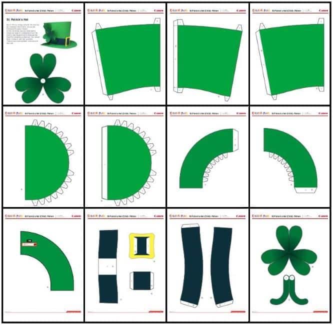 diy st patricks day hat 5