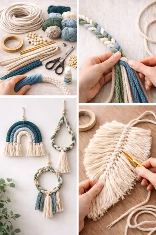 diy wall decor with rope or wire 5 scaled