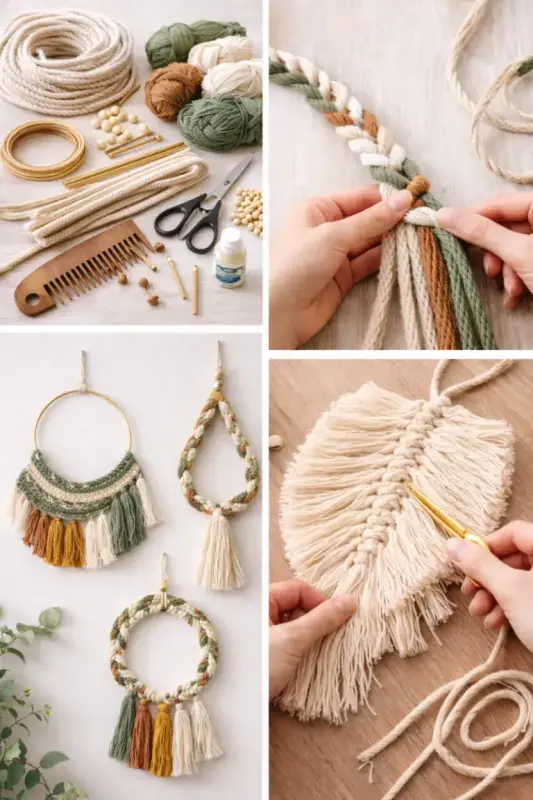 diy wall decor with rope or wire scaled