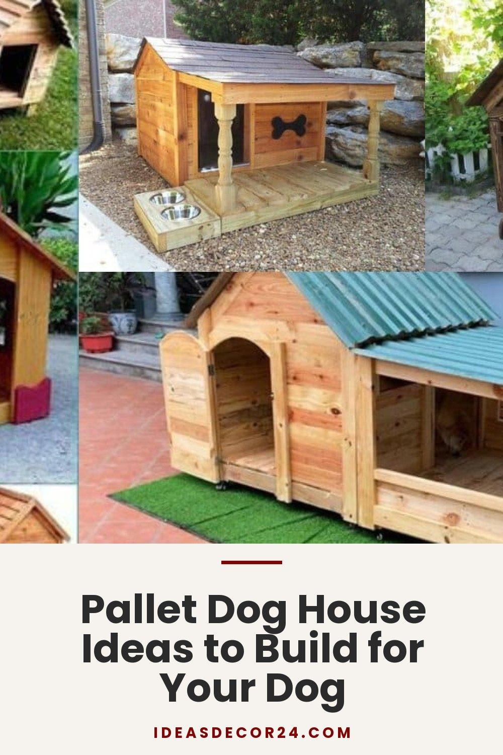 Pallet Dog House Ideas to Build for Your Dog