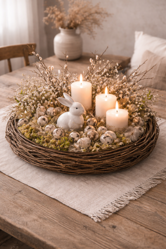easter decoration ideas with dried branches 1 scaled