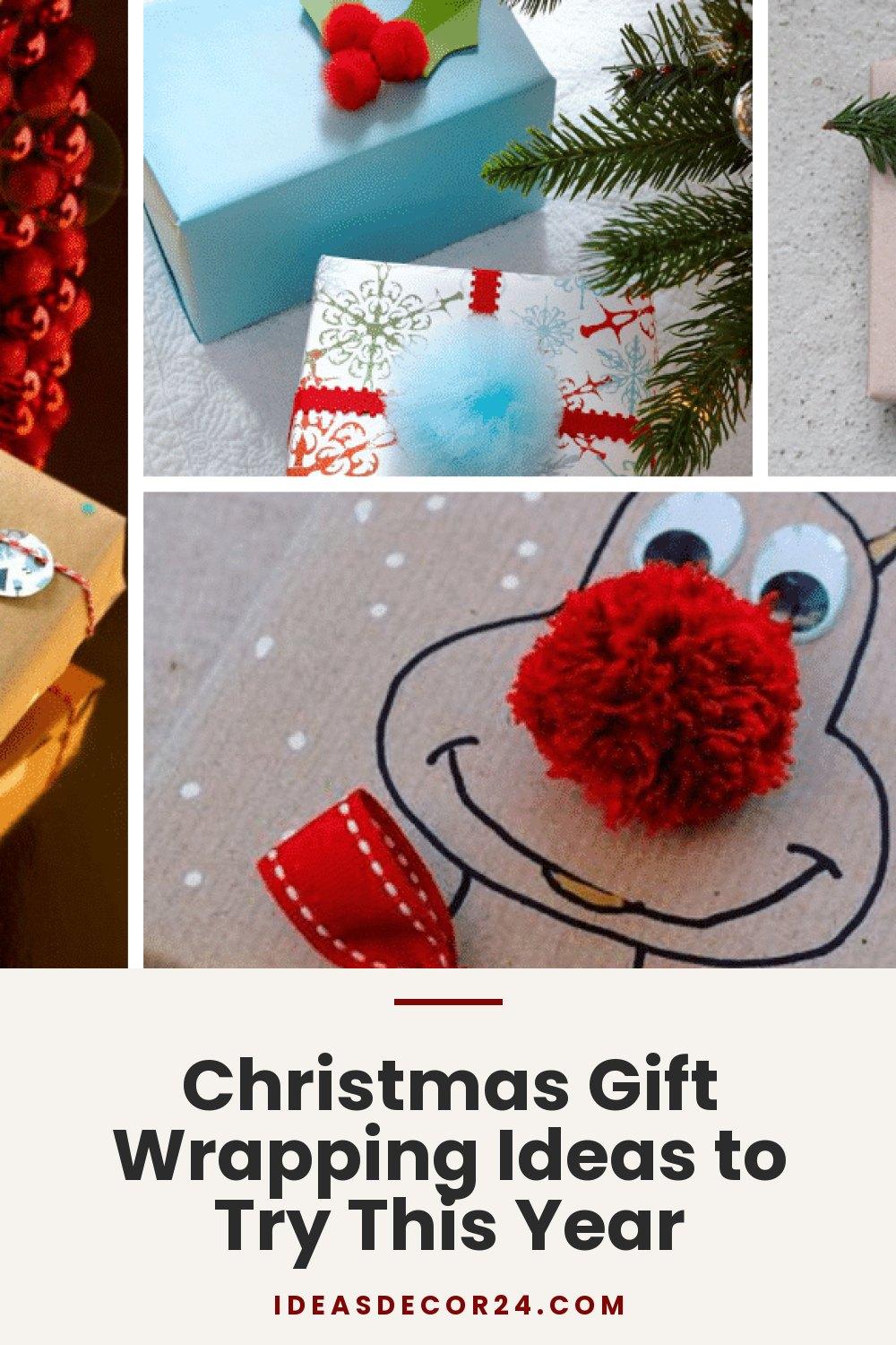Christmas Gift Wrapping Ideas to Try This Year