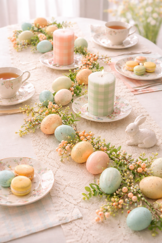 elegant easter table setting ideas 1 scaled