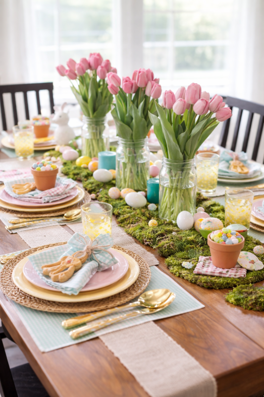 elegant easter table setting ideas 3 scaled