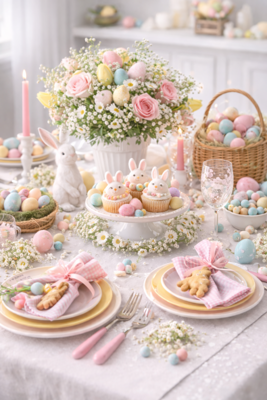 elegant easter table setting ideas 4 scaled