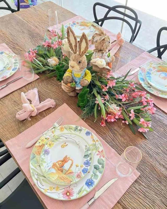 elegant easter table setting ideas 5 scaled