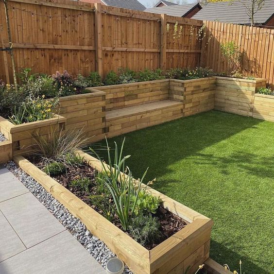 fence ideas decorated with small gardens 1