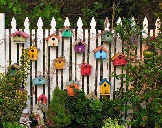 fence ideas decorated with small gardens 3
