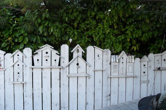 fence ideas decorated with small gardens 7