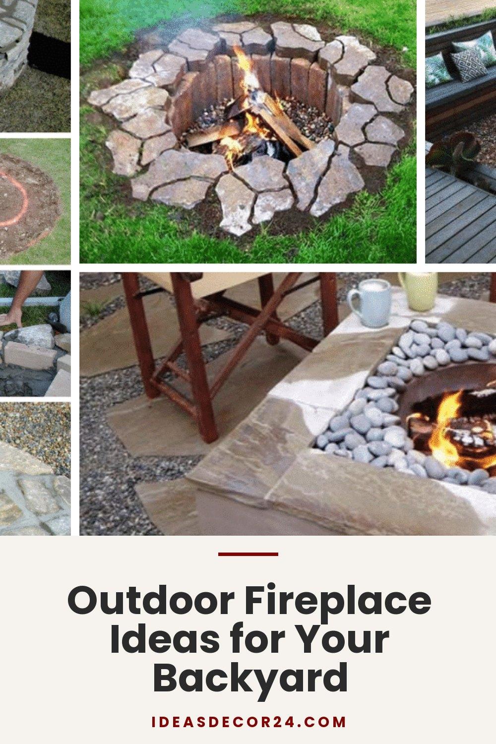 Outdoor Fireplace Ideas for Your Backyard