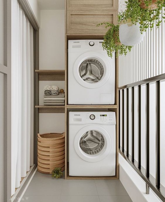 functional small laundry room ideas 1