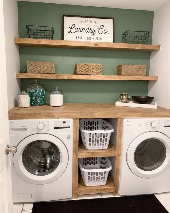 functional small laundry room ideas 3