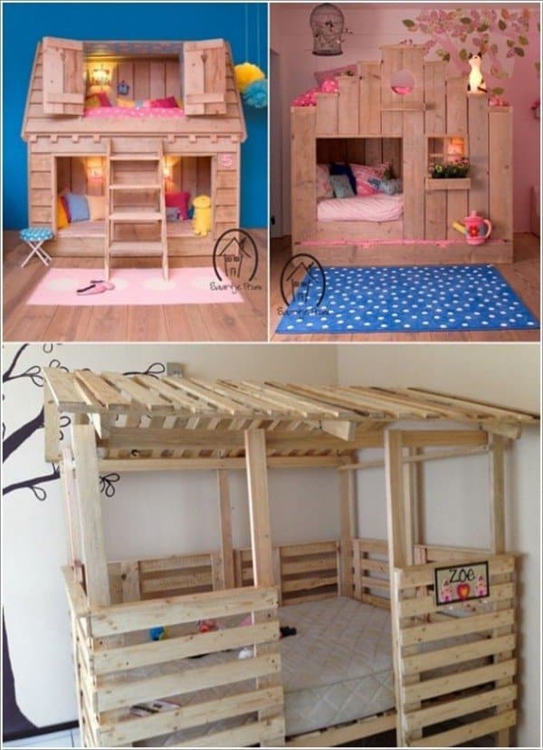 furniture and childrens toys made with wooden pallets 4