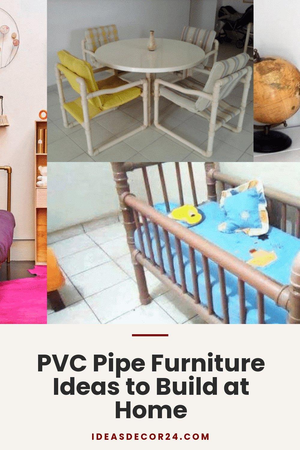 PVC Pipe Furniture Ideas to Build at Home