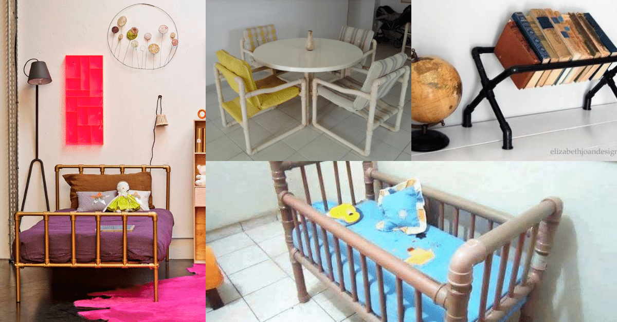 Furniture ideas made with PVC pipes
