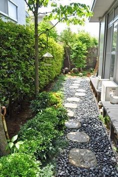 garden with stones 13