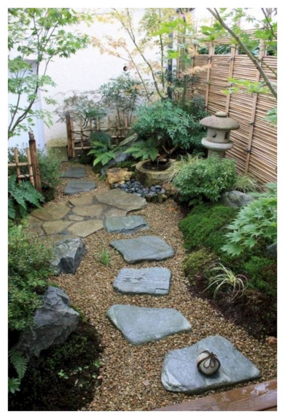 garden with stones 8