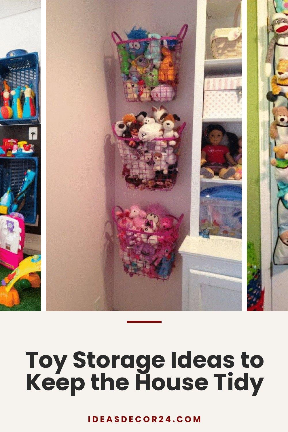 Toy Storage Ideas to Keep the House Tidy