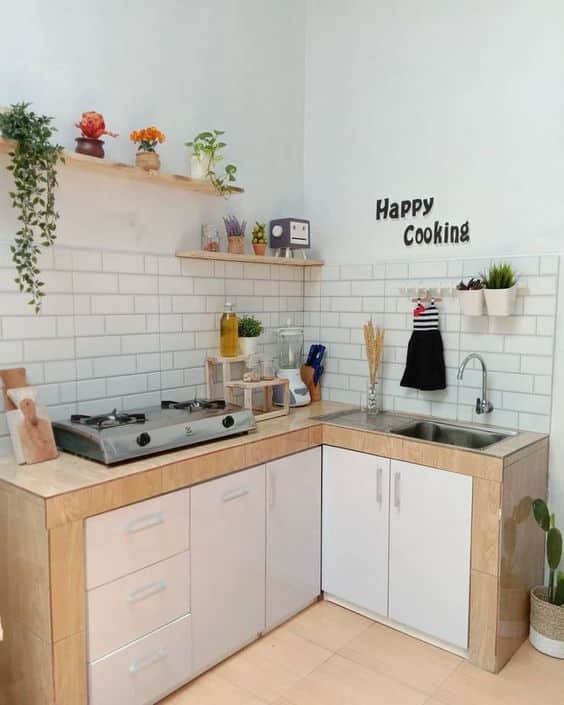great ideas for small spaces kitchen 1