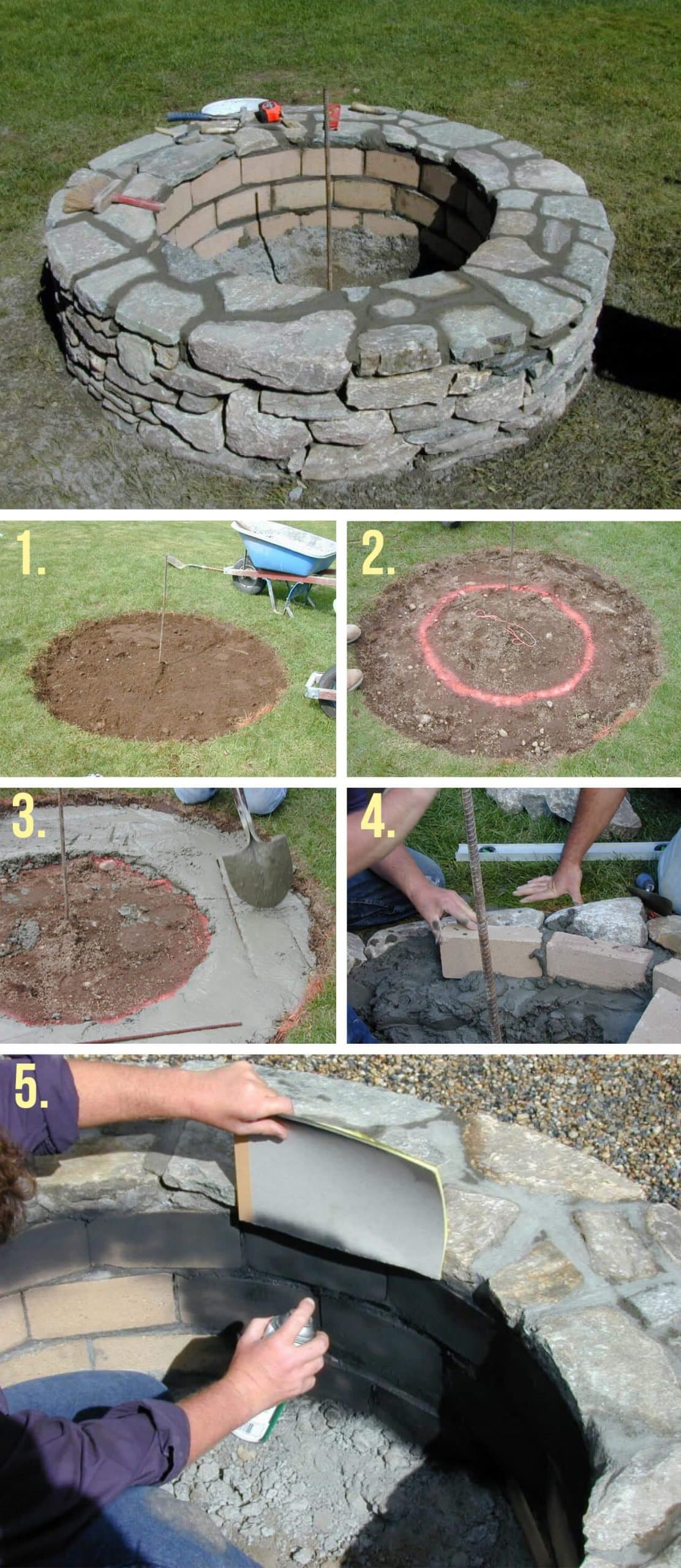 how to make fireplaces outdoors 10 scaled