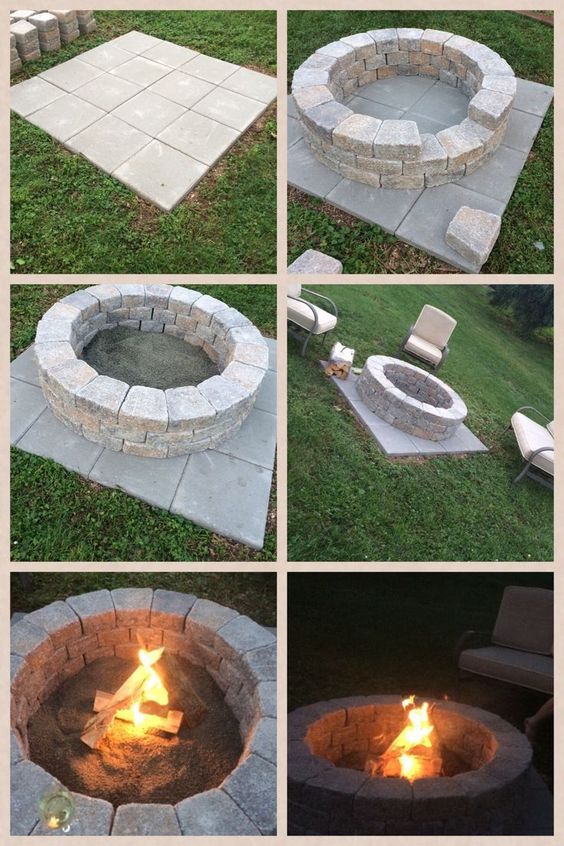 how to make fireplaces outdoors 3