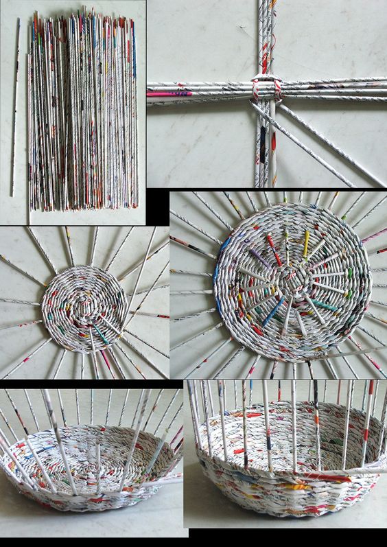 how to make paper basket