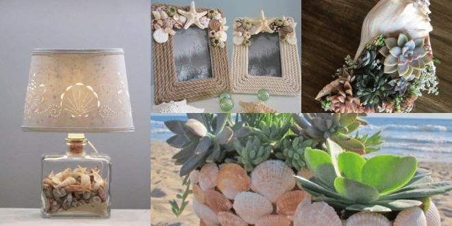 how to make sea shell crafts