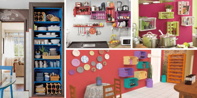 ideas colorful kitchen cabinet boxes