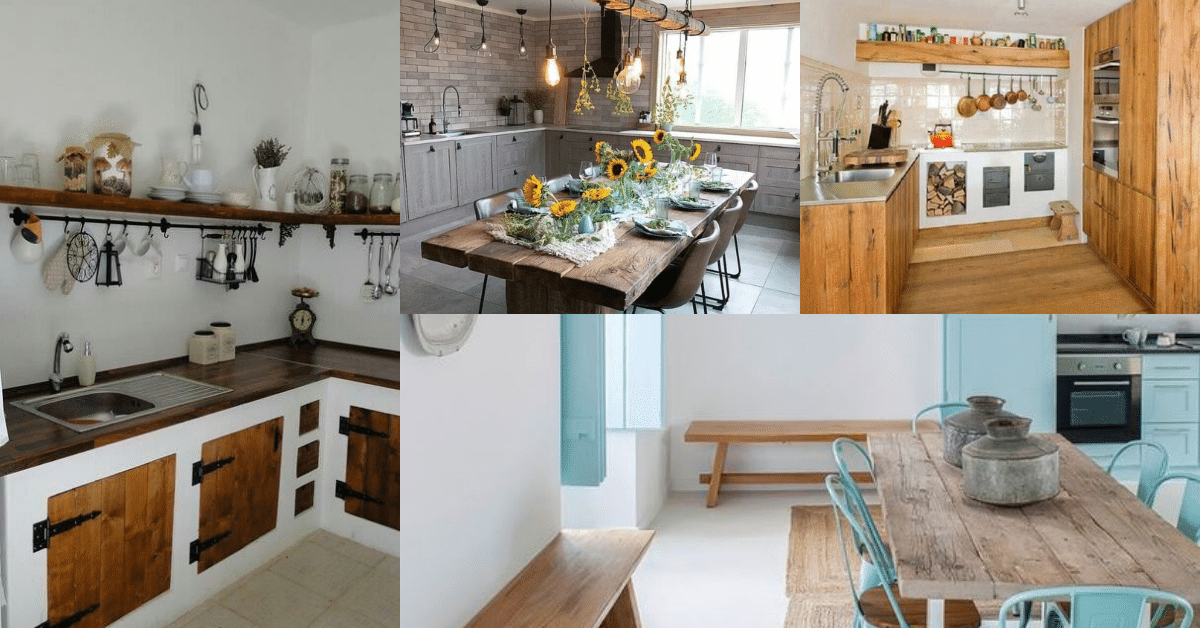 15+ Ideas for country-style kitchen decor