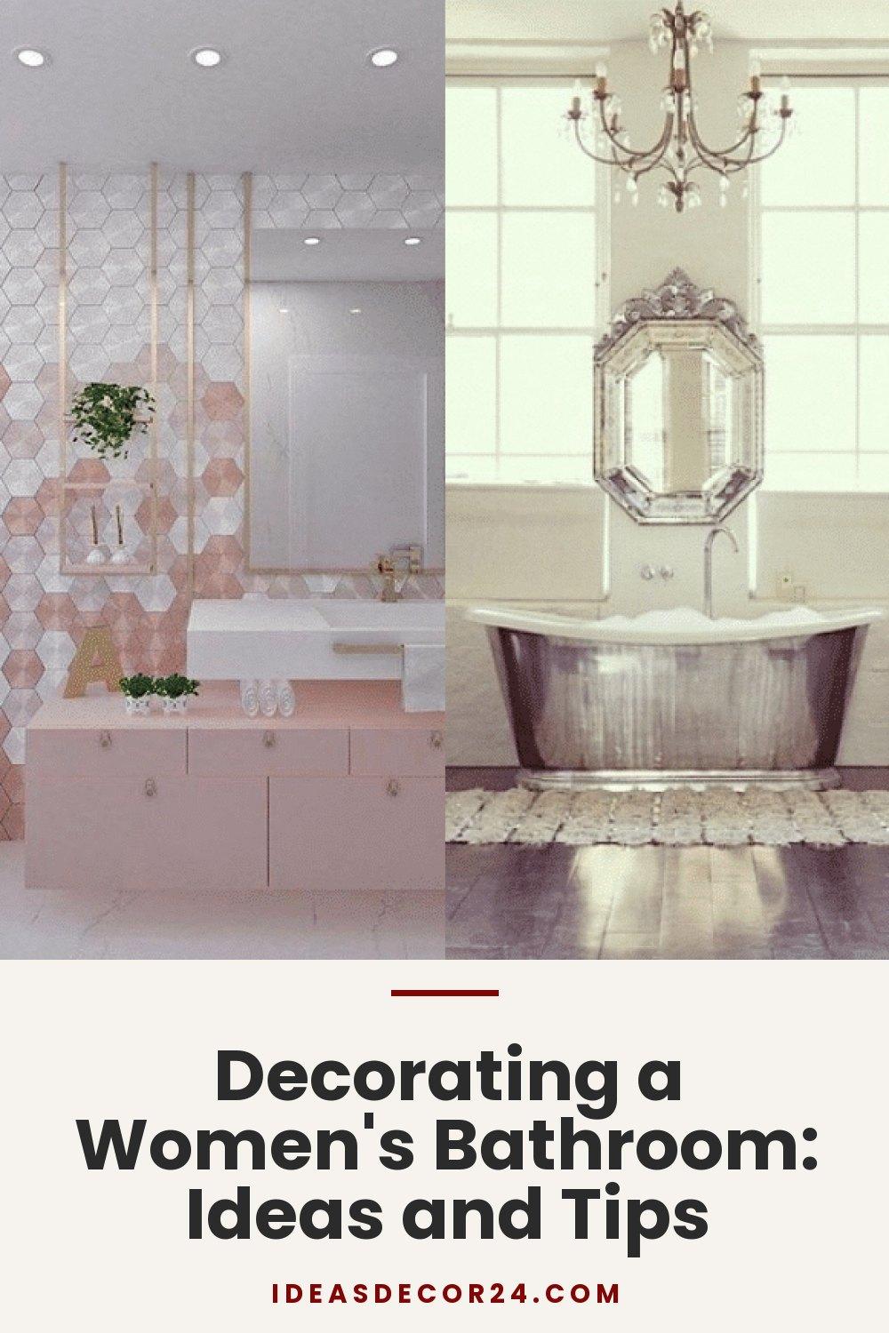 Decorating a Women's Bathroom: Ideas and Tips