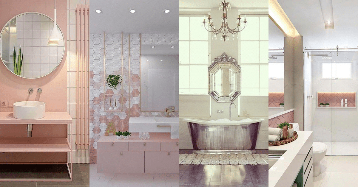 Ideas for decorating a women’s bathroom- Ideas full of charm
