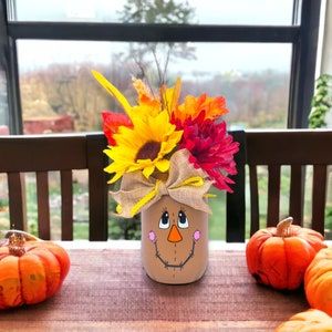 ideas for decorating glass jars for halloween 3