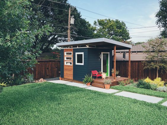 ideas for mini garden houses for the backyard 12