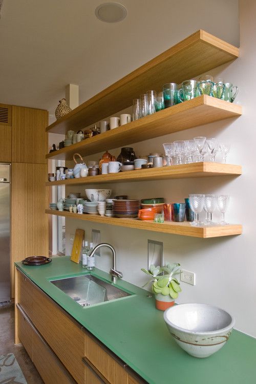 ideas for organizing a kitchen without cabinets 8